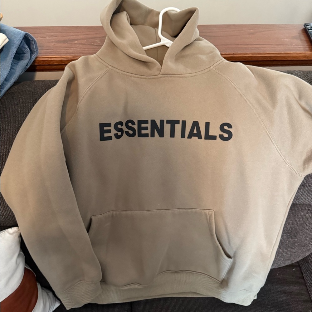Fear of God Tan Essentials Hoodie
